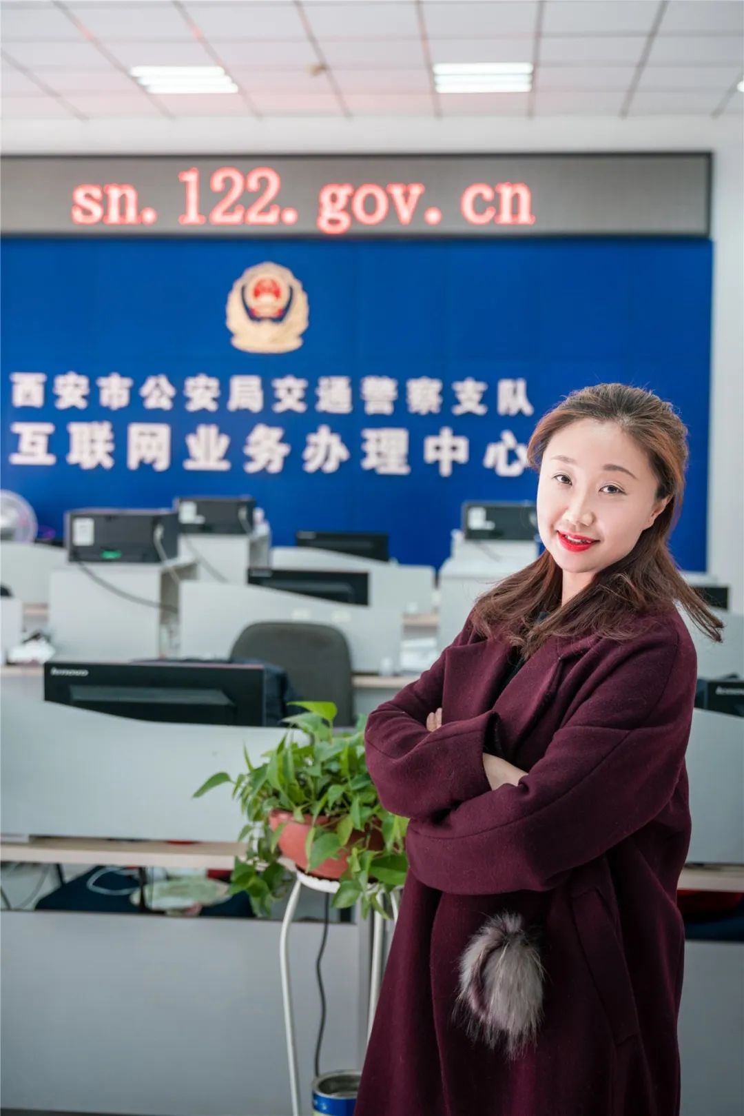 摄影师眼中的西安交警女神