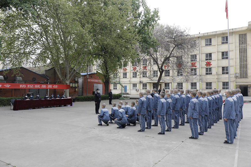 4月5日,陕西省西安监狱按照深化监狱管理和队伍建设大整顿计划,组织