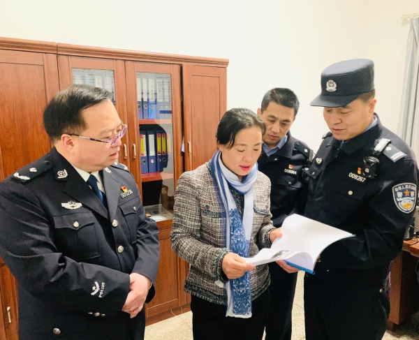 省公安厅政法队伍教育整顿第四督导组督导检查铜川公安桃园派出所