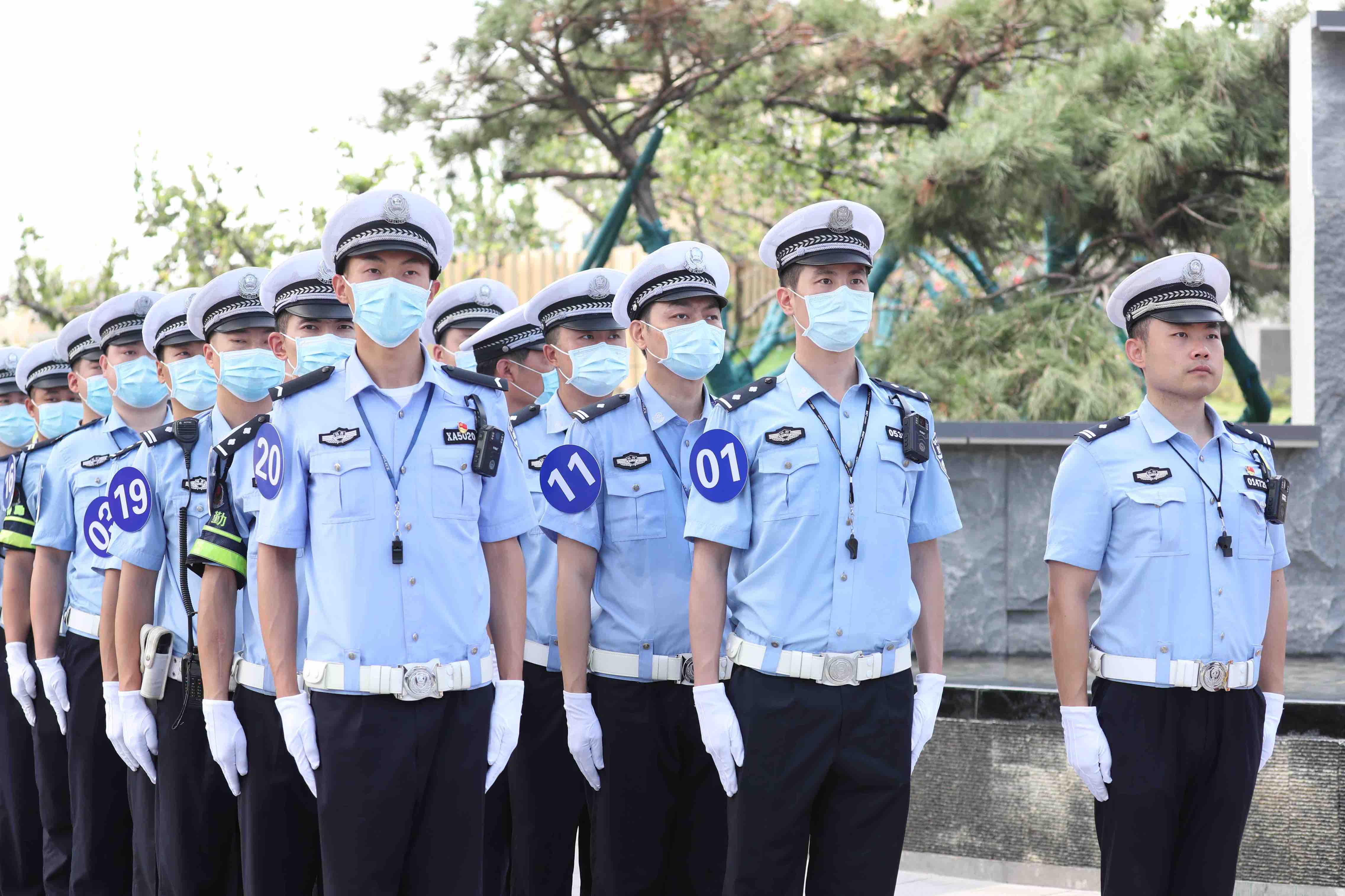 西安公安交警成功举办迎全运强技能促提升交通指挥手势比武竞赛活动