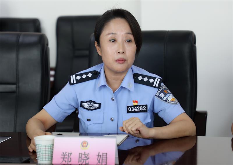 延安市公安局副局长一行深入洛川检查督导十四运安保等重点工作